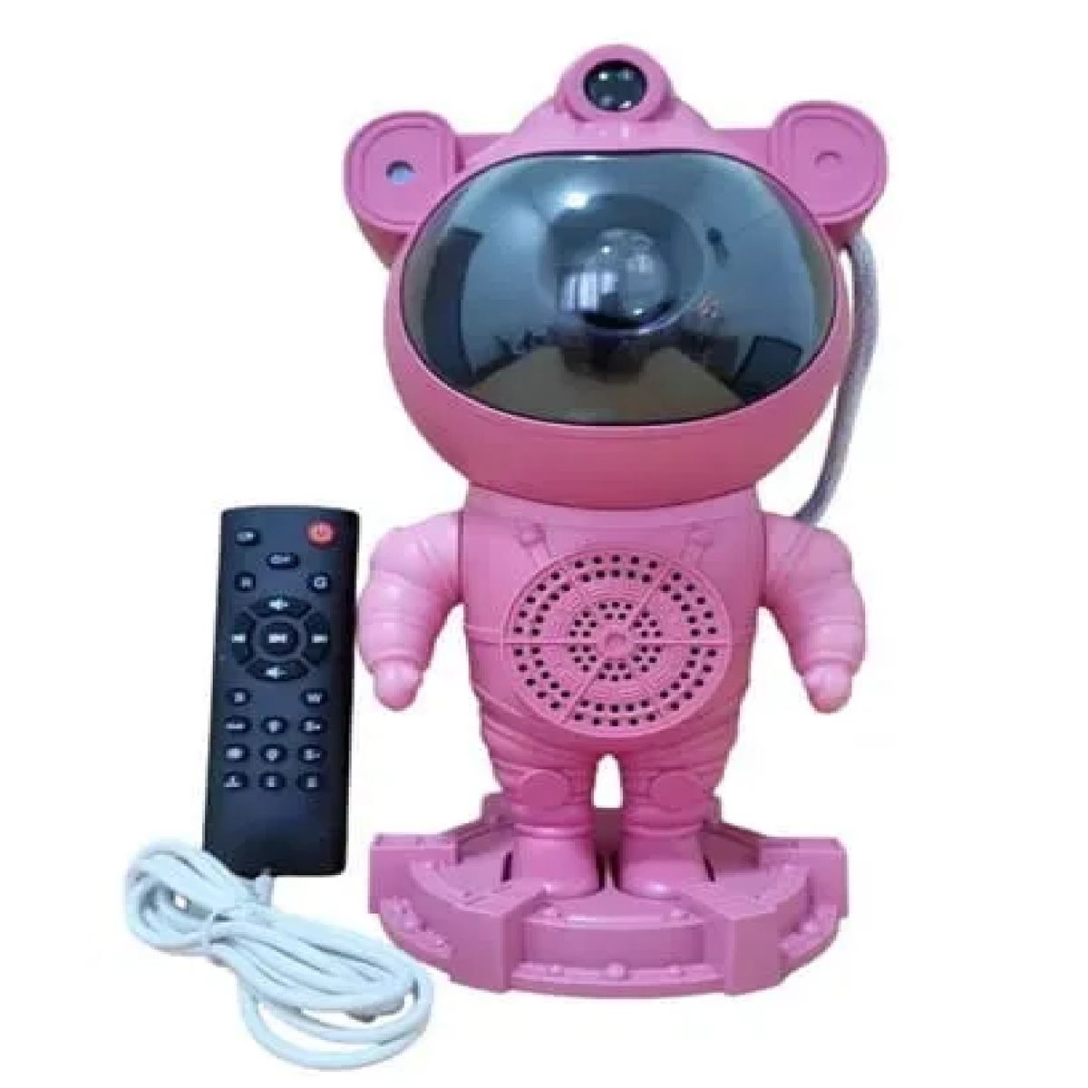 GENERICO - Astronauta Proyector De Luces Galaxia Bluetooth Con Parlante