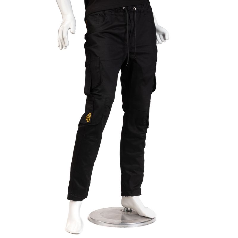 ALMA DE AVIADOR - Pantalón Cargo Vector Negro Hombre Alma de Aviador