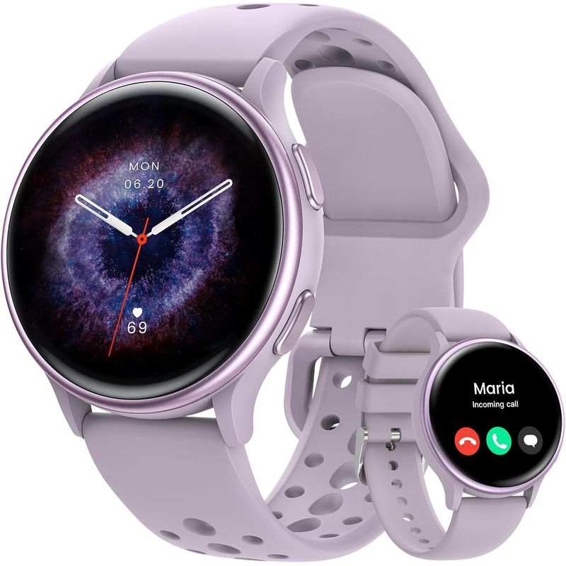 GENERICO - Reloj Inteligente Smartwatch,70 modos  iOS 9.0 y Android+Funda viaje