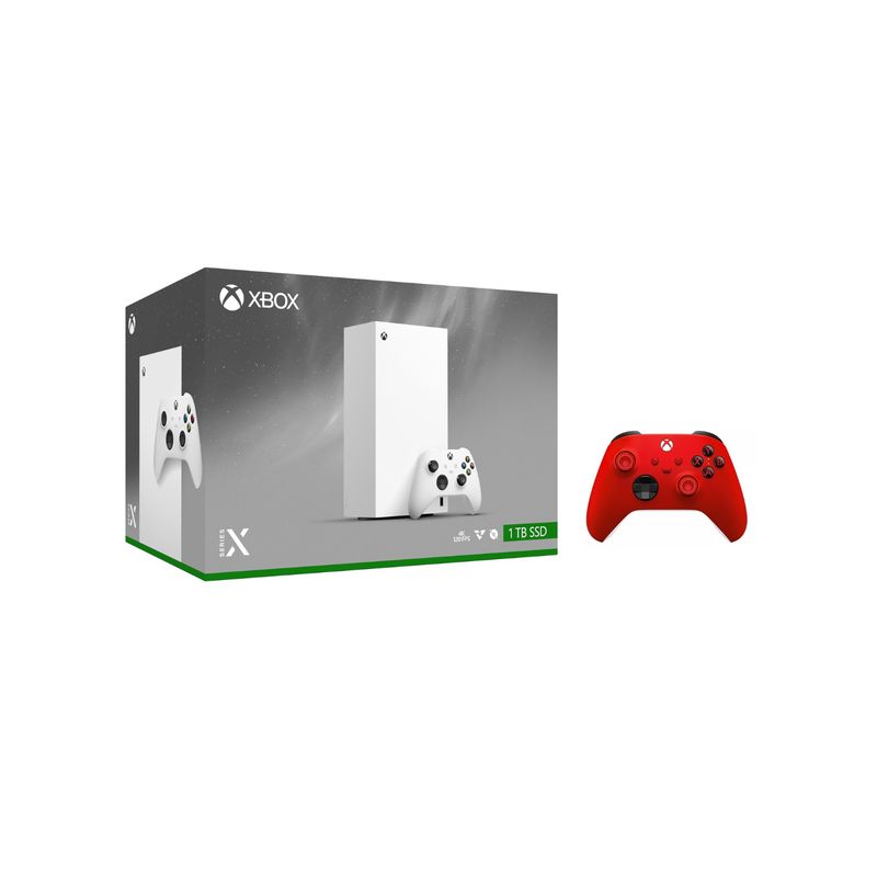 XBOX - Consola Xbox Series X Digital 1tb + Control Pulse Red Original