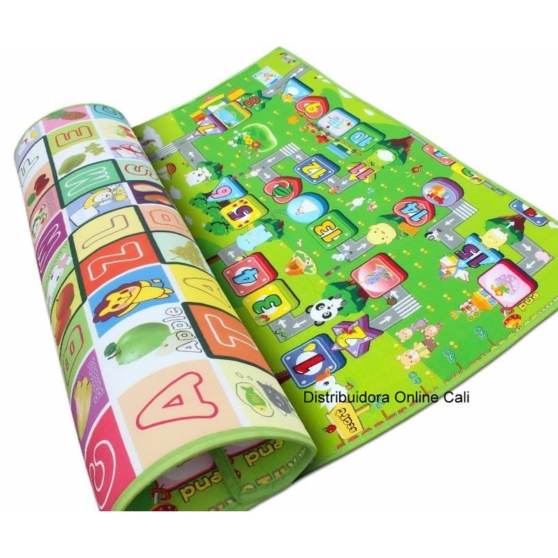 MITAPETE COM - Tapete Alfombra Infantil Niños Bebé Gateo 2.00 X 1.80x 0.5cm