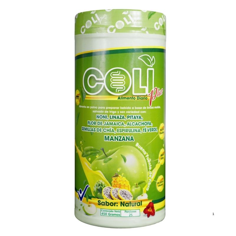 UNMERCO - Coli Plus Apoyo natural para el colon y la hinchazón abdominal