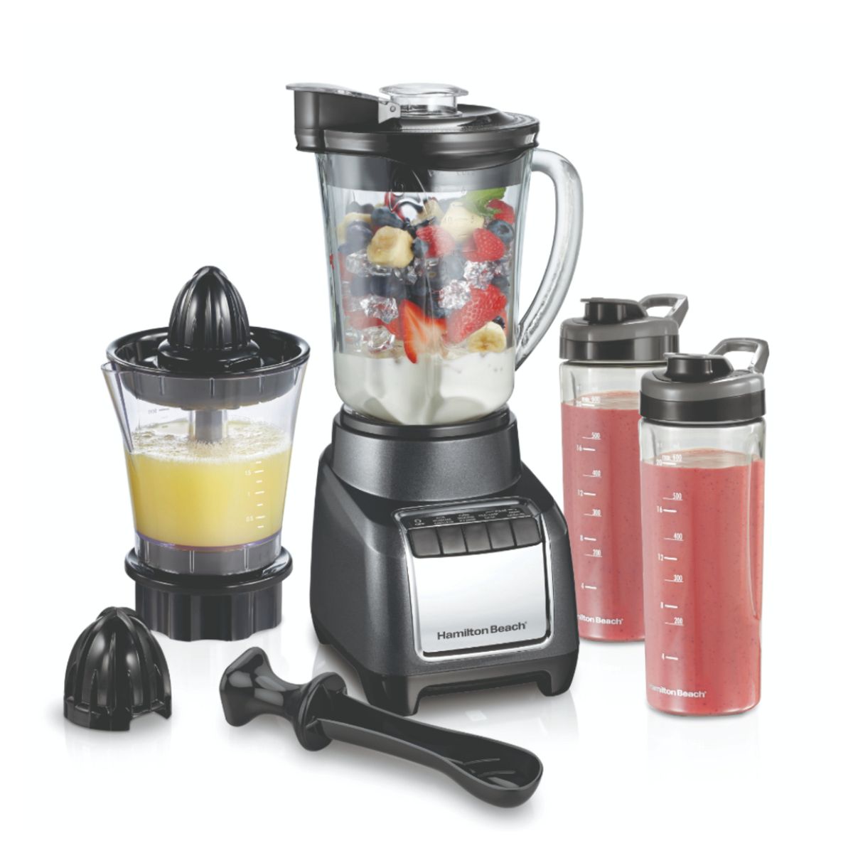 HAMILTON BEACH - Sistema De Licuado Y Exprimido 3 En 1  - Hamilton Beach®  - 53524