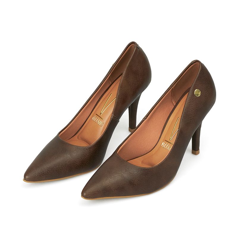 VIZZANO - STILETTO ALTO CALF CHOCOLATE VIZZANO