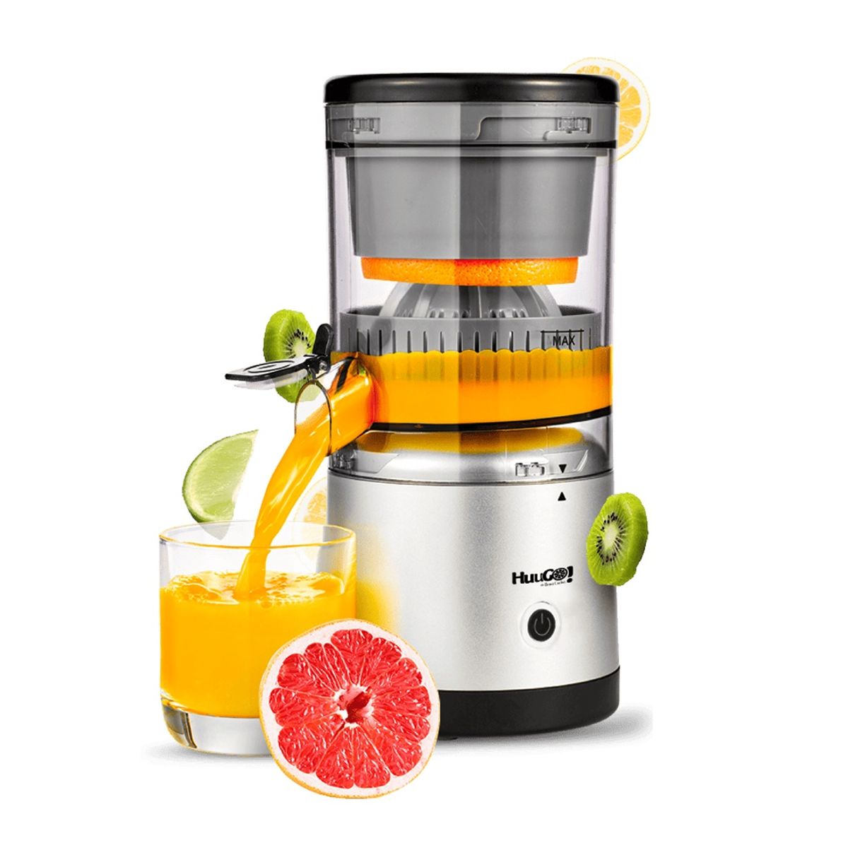 TV NOVEDADES - Exprimidor Portátil Recargable Usb 220ml Huugo Juicer