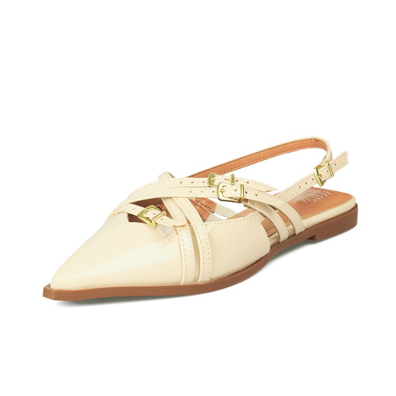 VIZZANO - ZUECO CREMA DORADO VIZZANO