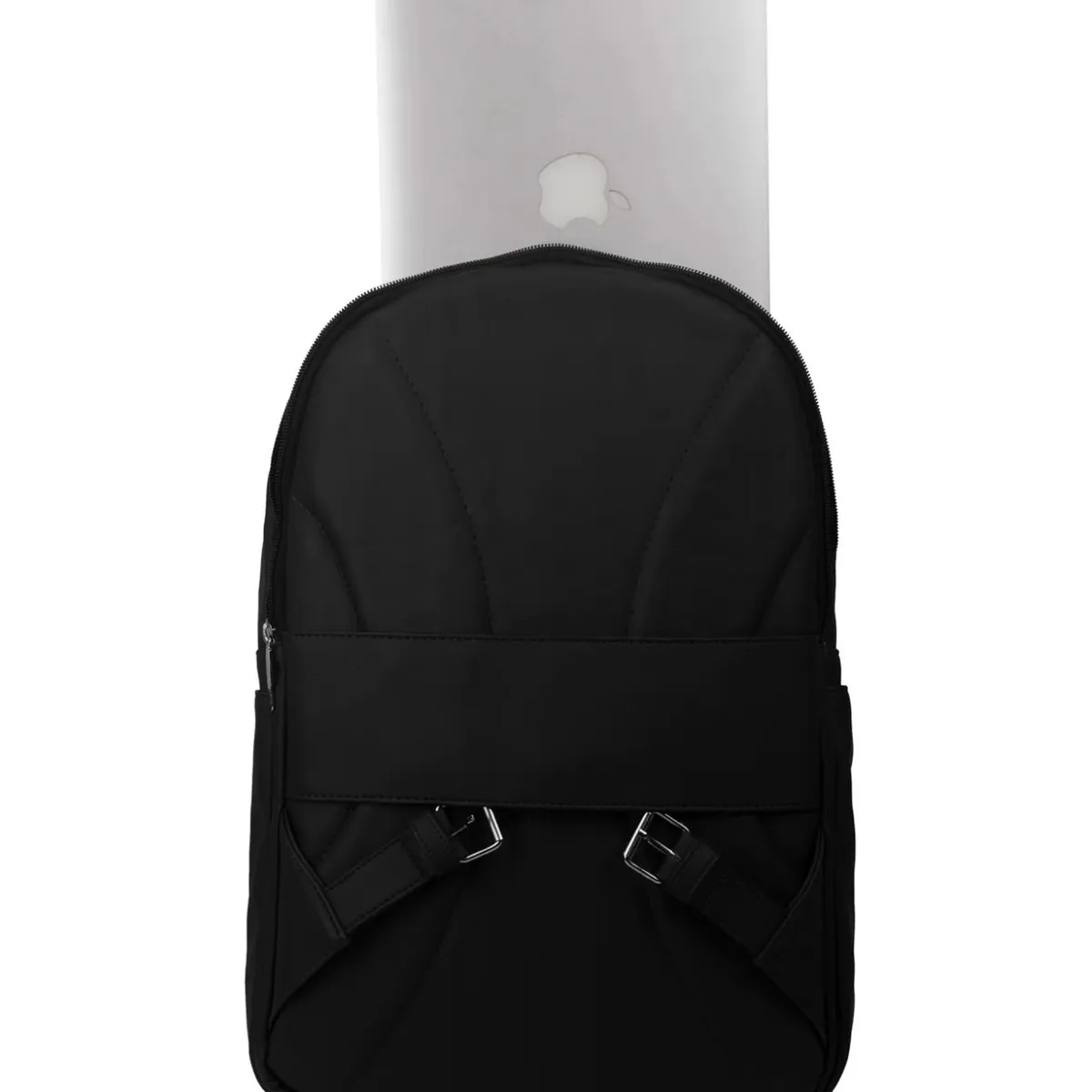 JORMANDS - Mochila Jormands M30 de Cuero Vegano Negro