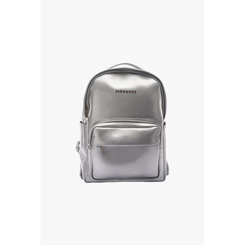 JORMANDS - Mochila Jormands M30 de Cuero Vegano Cromado