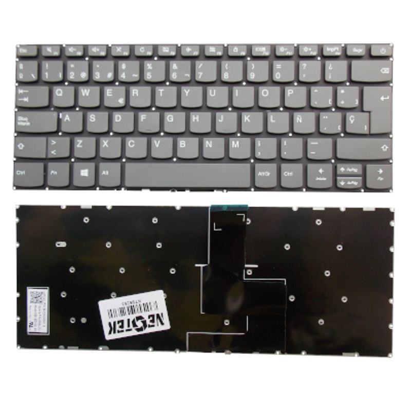 NEOTEK - Teclado  Lenovo Ideapad 320-14AST / 320-14IAP con Botón de Encendido