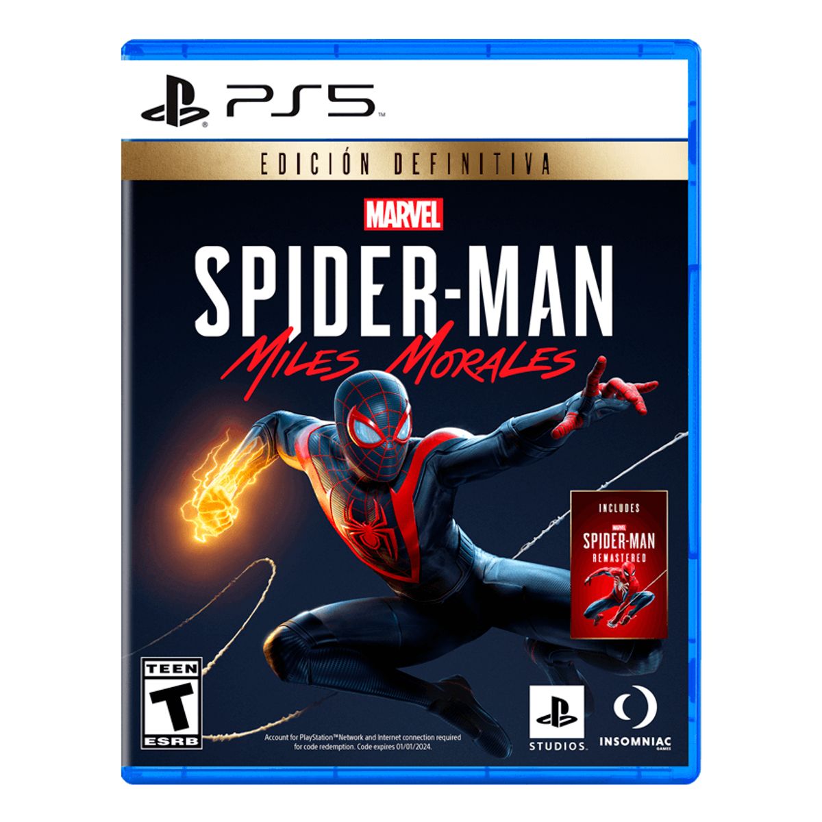 PLAYSTATION - Spiderman Miles Morales Edición Definitiva PS5