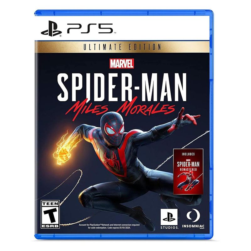 PLAYSTATION - Spiderman Miles Morales Ultimate Edition