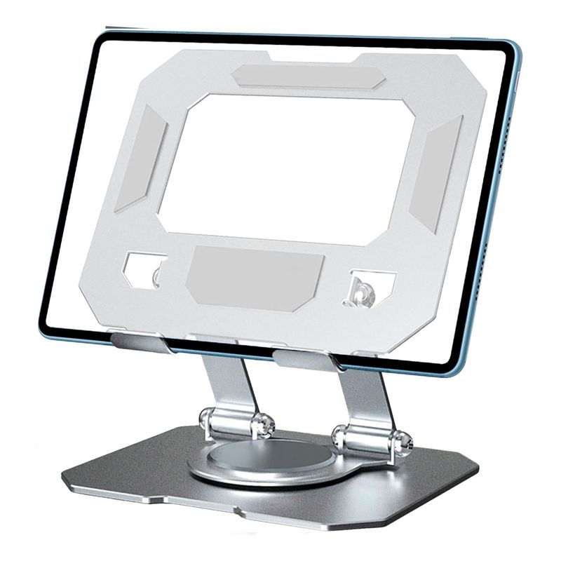GENERICO - Soporte Base Tablet Metálica Ajustable PTZ-3-4