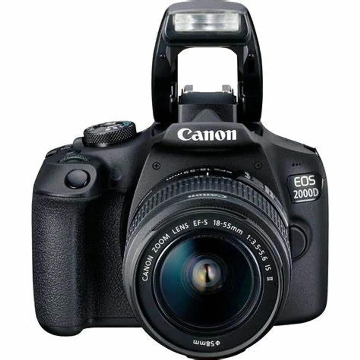 CANON - Cámara Canon EOS 2000D Kit 18 - 55 MP