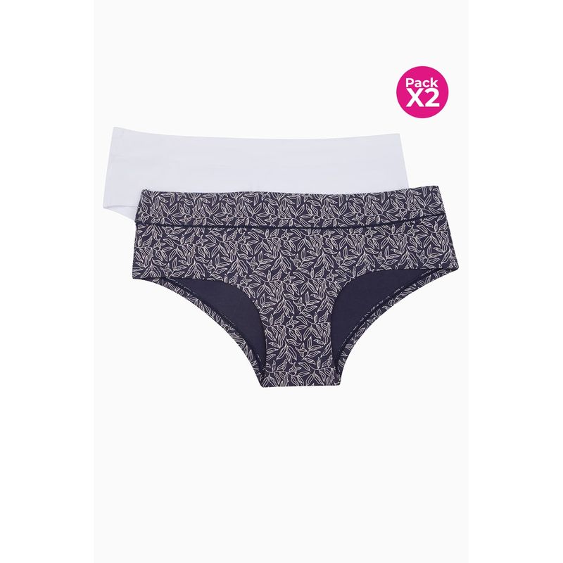LILI PINK - Panty tipo hipster paquete x2 en algodón