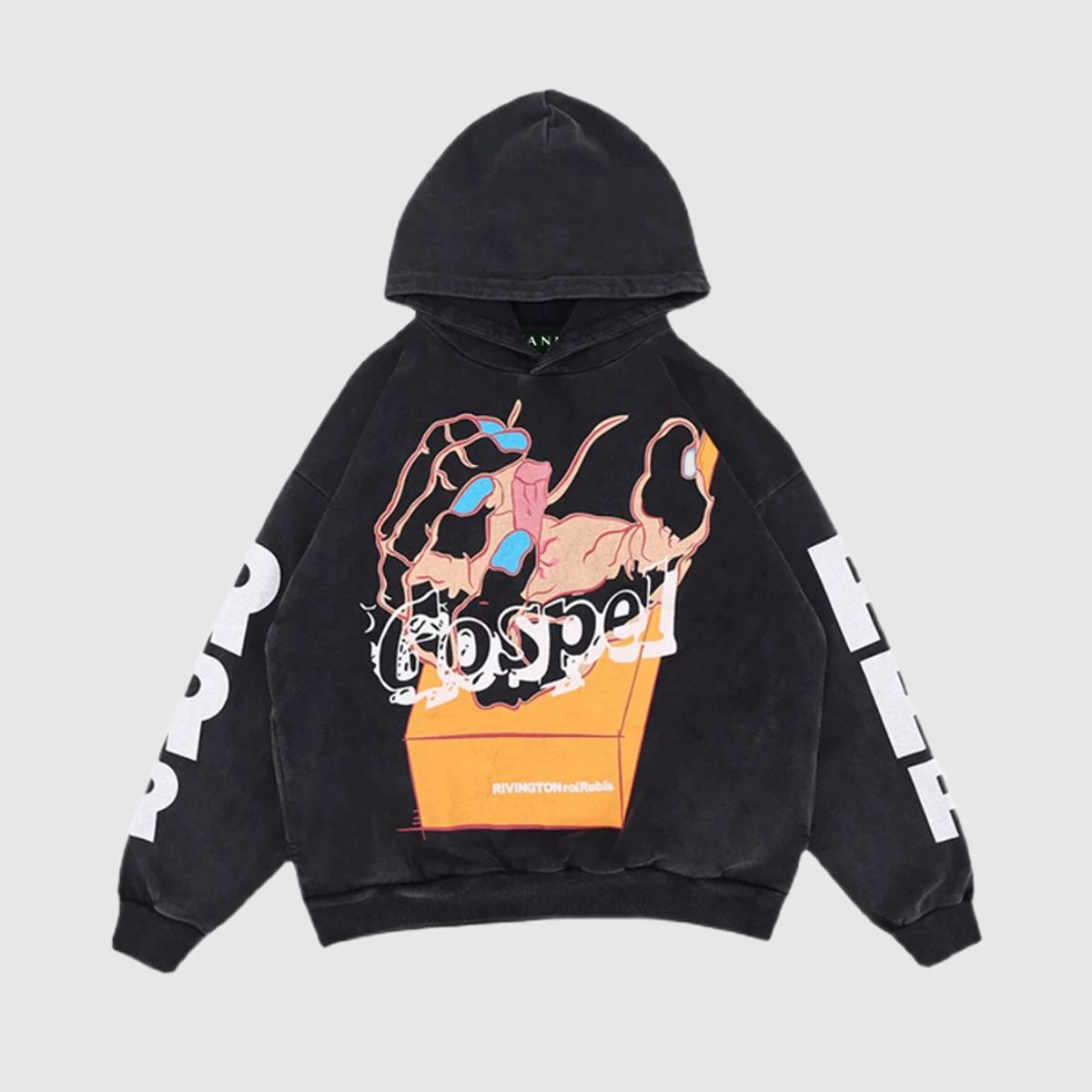 VANN - Buzo Gospel Hoodie Negro