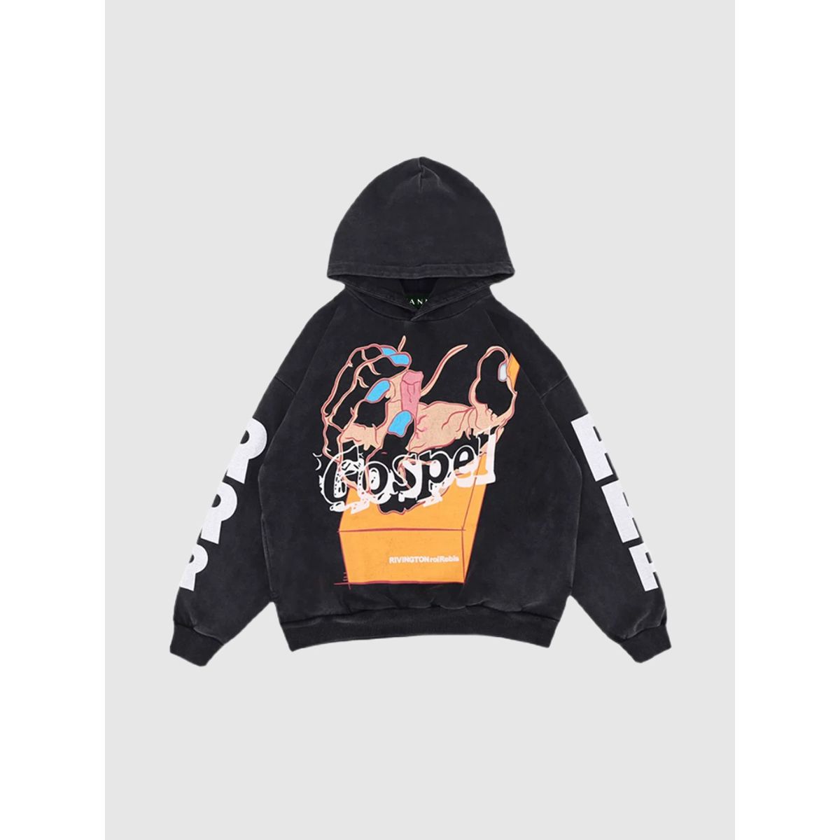 VANN - Buzo Gospel Hoodie Negro