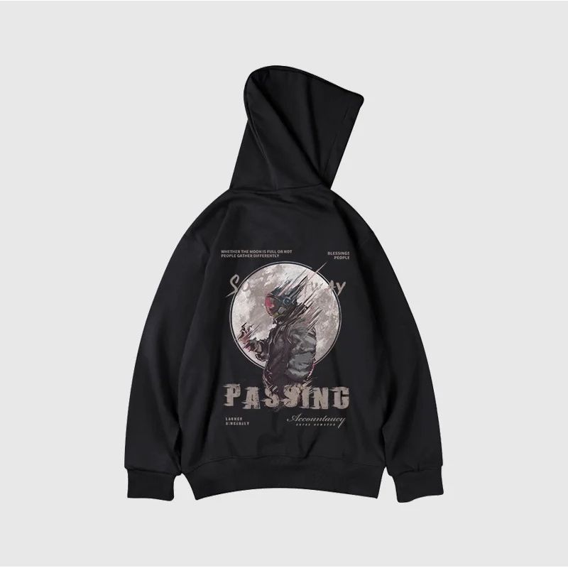 VANN - Buzo Moon Hoodie Negro