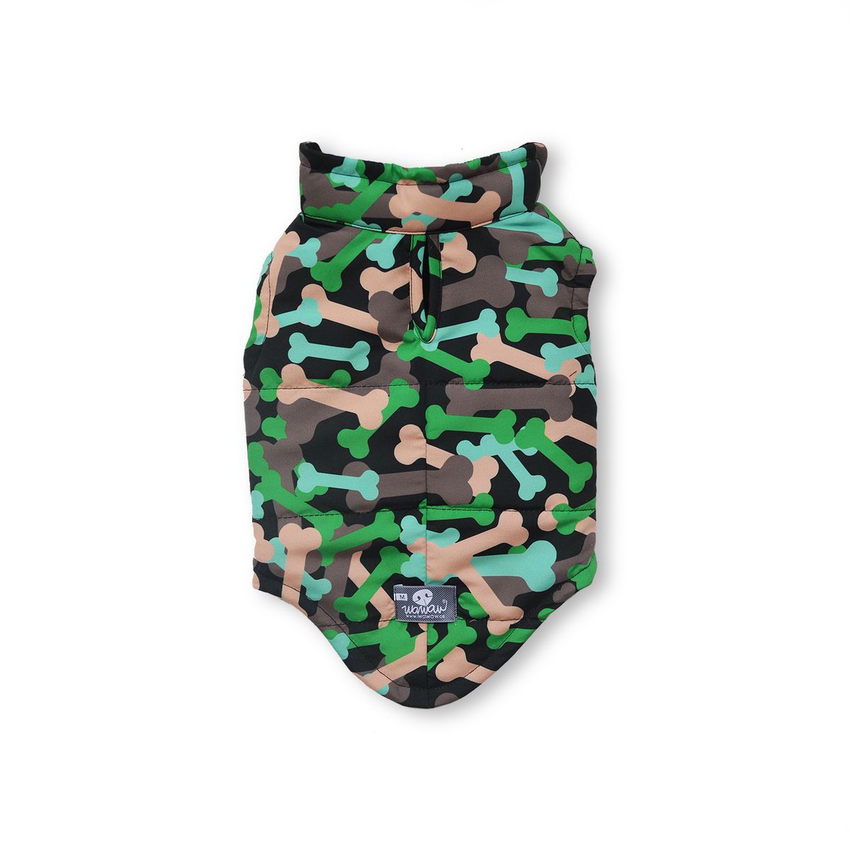 WAWAW - Chaleco M sub camuflado huesos verdes