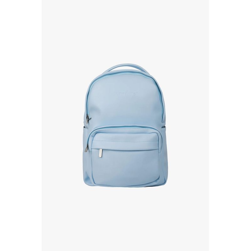 JORMANDS - Mochila Jormands M30 de Cuero Vegano Azul Bebé