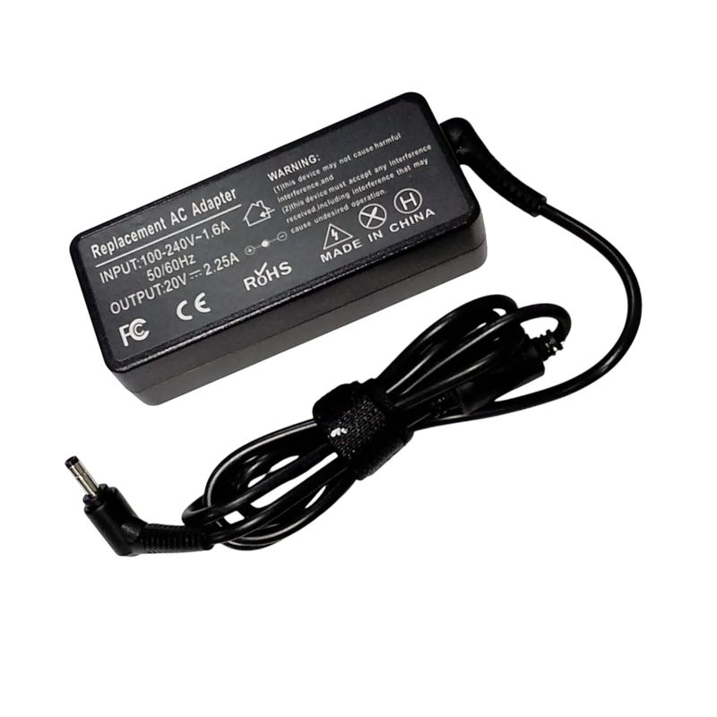 GENERICO - Cargador Para Lenovo 20v 225a 45w Punta 40mm X 17mm