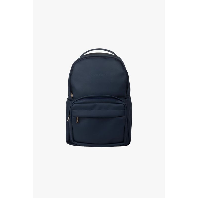 JORMANDS - Mochila Jormands M30 de Cuero Vegano Azul Oscuro