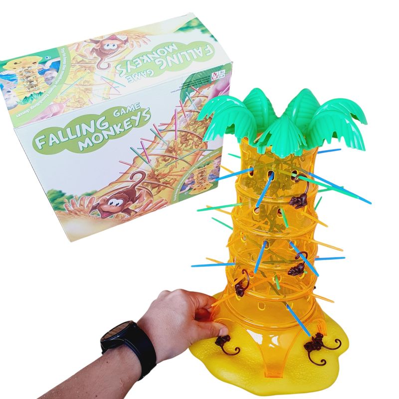 GENERICO - Monos Locos Juego Mesa Falling Monkeys Familia Palos Arbol