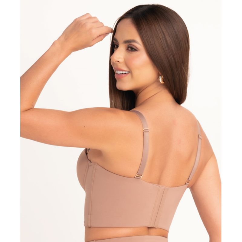 FAJATE - Brasier strapless con base ancha y control de espalda