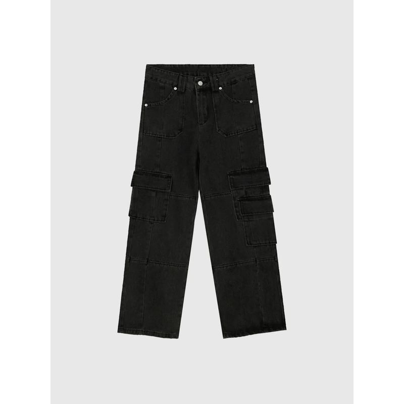 VANN - Cargo MT Para Mujer Negro