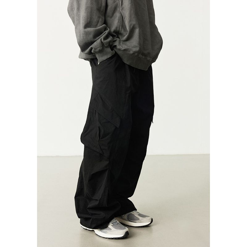 VANN - Asymmetric Cargo Para Hombre Negro