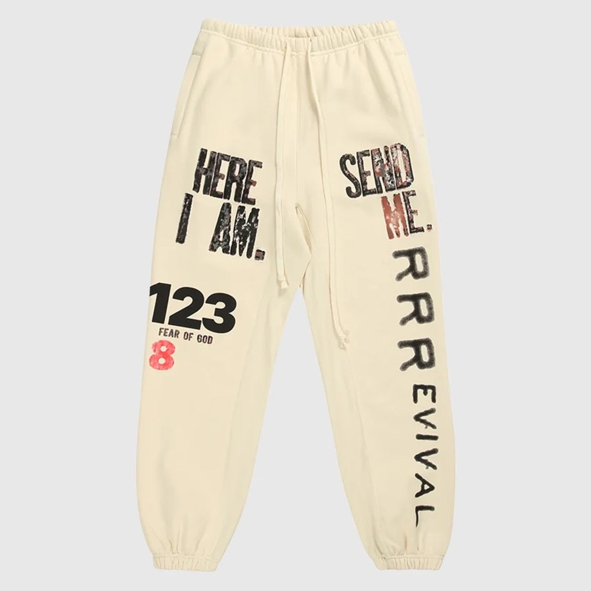 VANN - Here I Am Jogger Para Hombre Crudo
