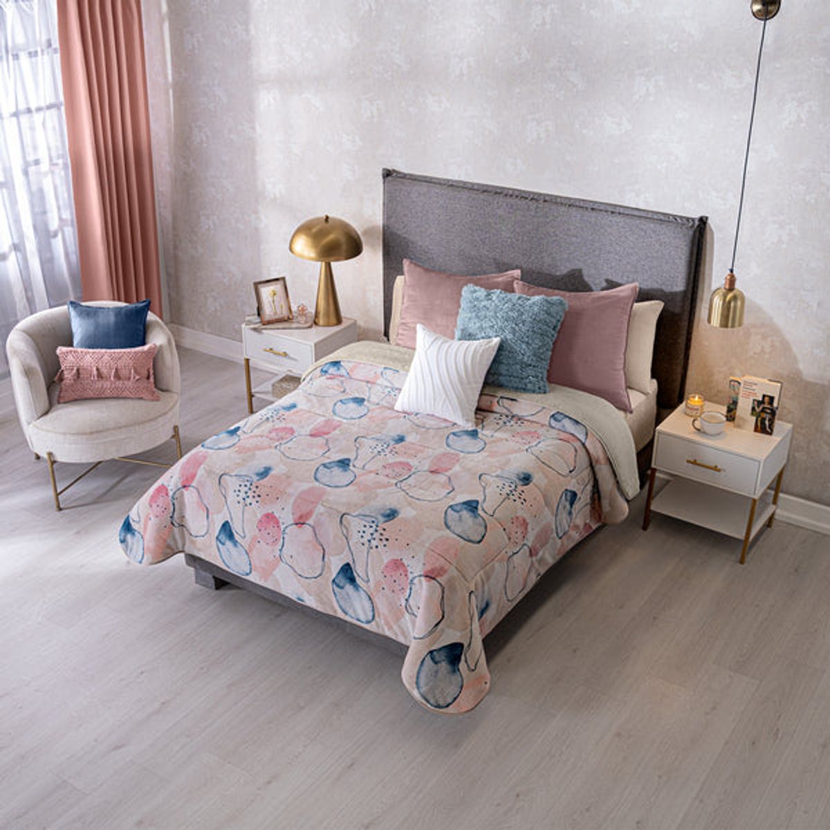 VIANNEY - Cobija Invernal Holanda Talla King- Queen XL Borrega Premium - Vianney