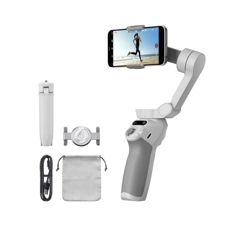 DJI - DJI Osmo Mobile SE, cardán de teléfono de 3 ejes, portátil y plegable