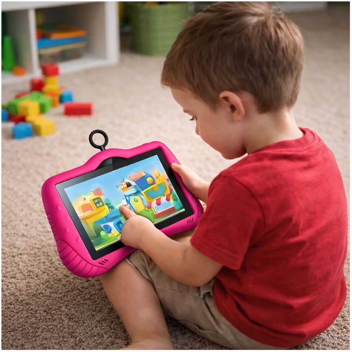 GENERICO - Tablet Niños Kids 7" HD Fucsia 2Gb 2 Mp Zhero