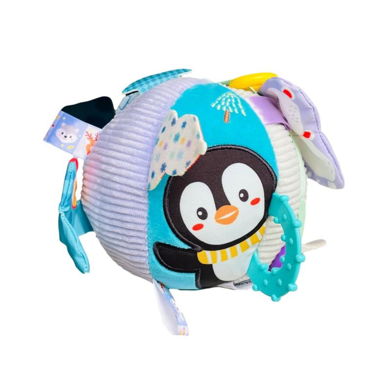 MUNDO BEBE - Balon Pelota Peluche Estimulacion Bebe Niña Niño