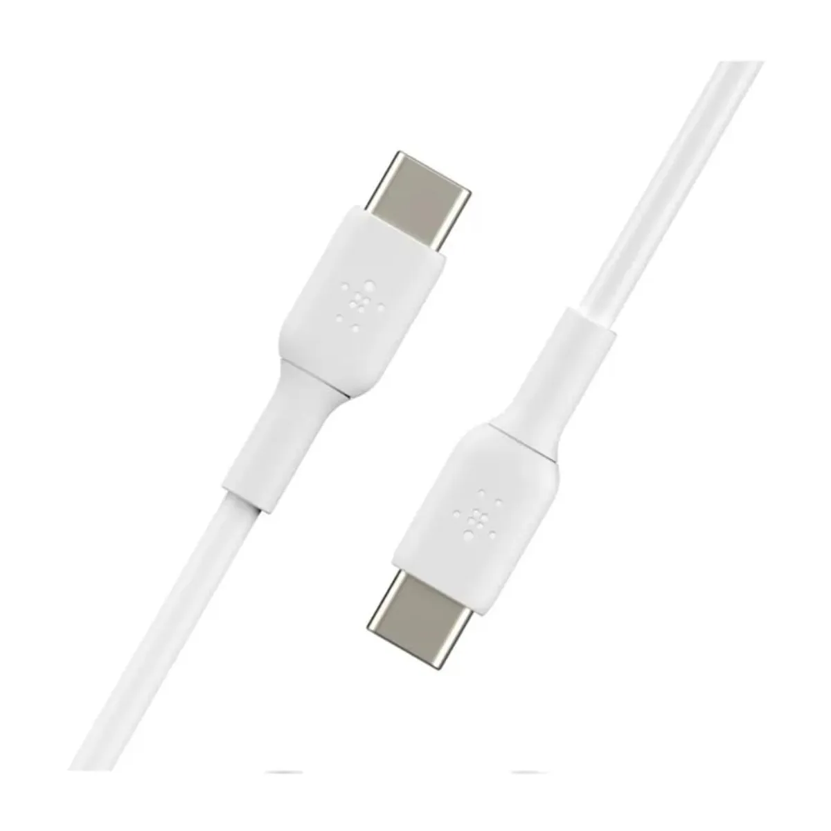 BELKIN - Cable Cargador USB tipo C a USB Tipo C Belkin Carga Rapida 1m Blanco