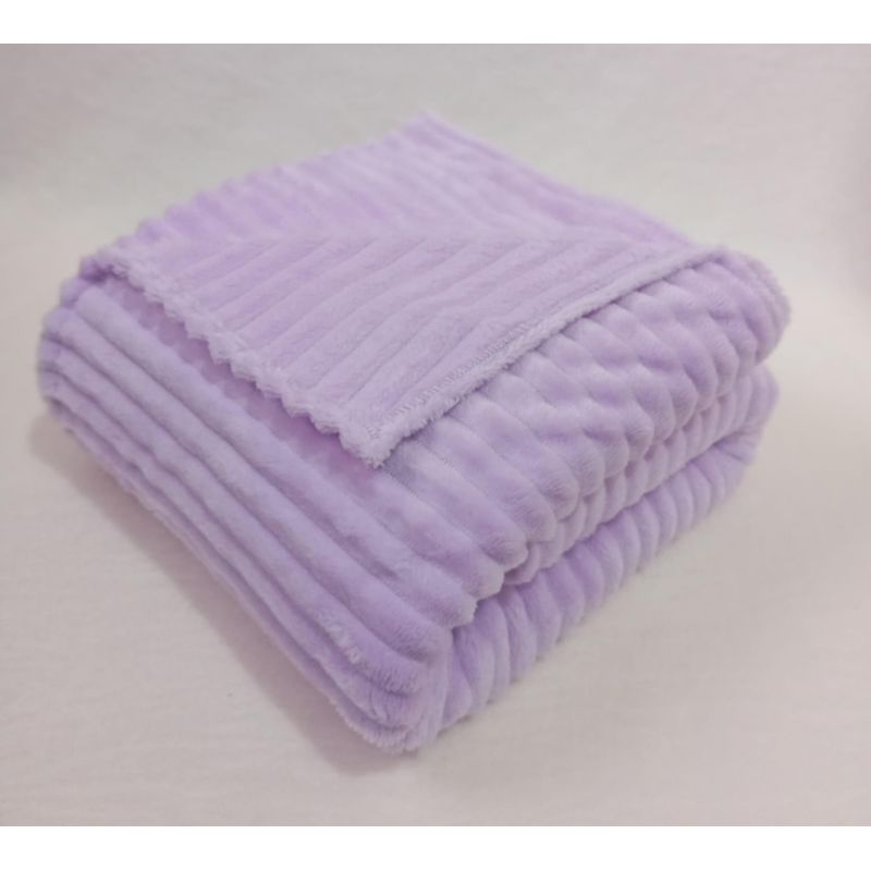 SIRENITAS - Cobija térmica 1.70 x 2m Cama Sencilla Sofá Pie de cama Lila
