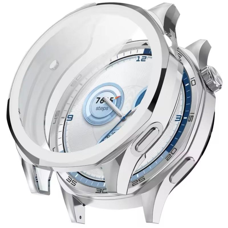 GENERICO - Case Protector Tpu Para Huawei Gt5 de 46mm Plateado