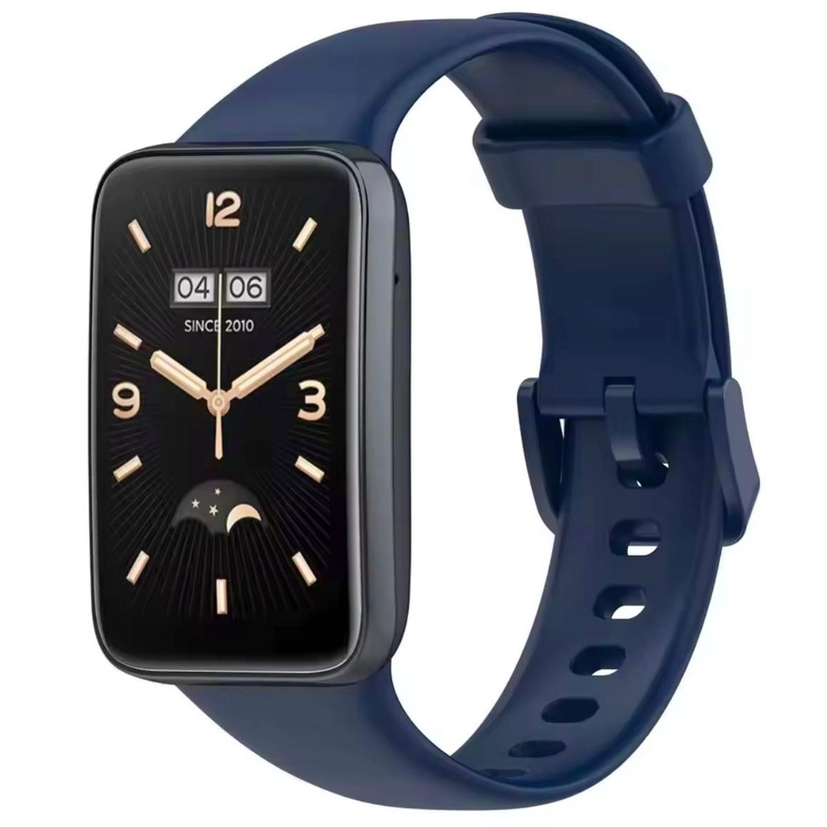 GENERICO - Correa Pulso Banda De Silicona Para Xiaomi Smart Band 7 Azul oscuro