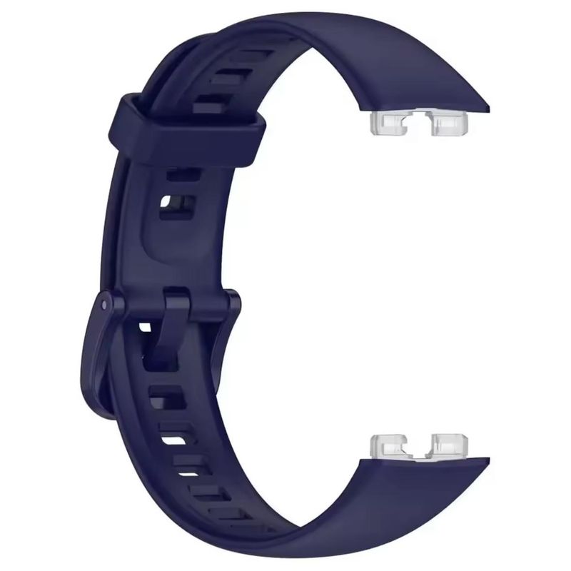 GENERICO - Correa Pulso De Silicona Para Huawei band 8-9-10 Azul oscuro