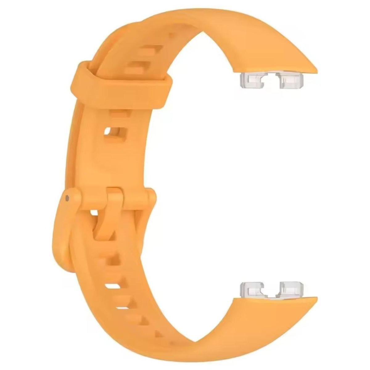 GENERICO - Correa Pulso De Silicona Para Huawei band 8-9-10 Mostaza