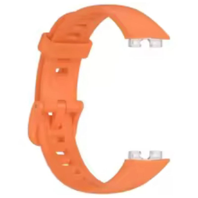 GENERICO - Correa Pulso De Silicona Para Huawei band 8-9-10 Naranja
