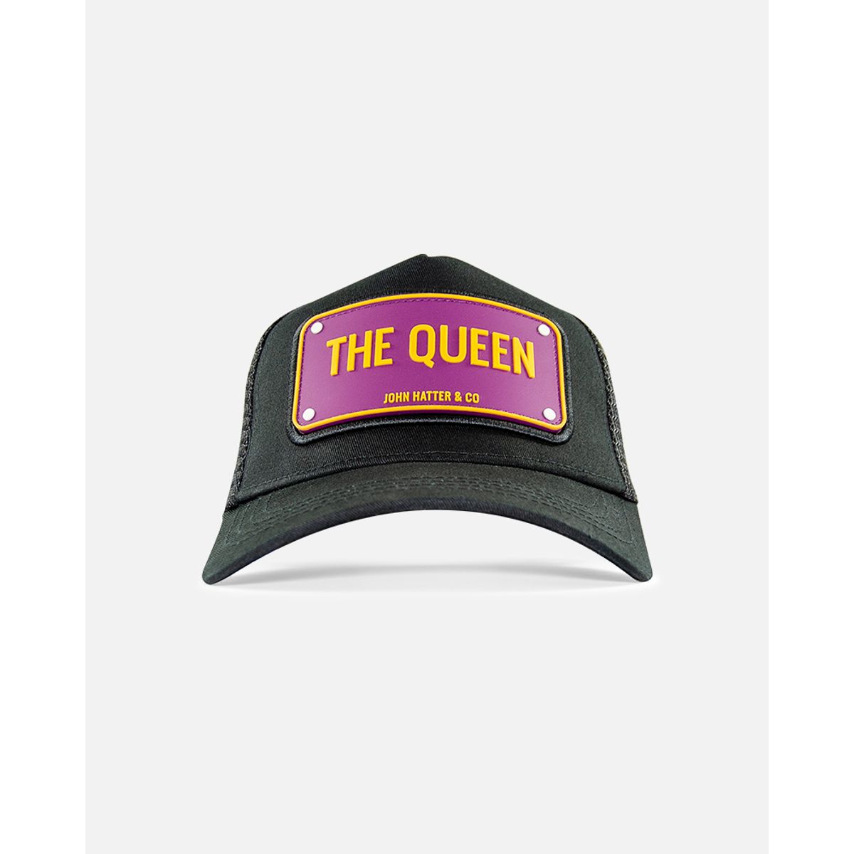 GOORIN BROS - GORRA JOHN HATTER THE QUEEN BLACK - RUBBER ORIGINAL