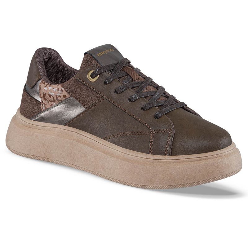 CROYDON - Tenis Urbanos Candac Café para Mujer Croydon