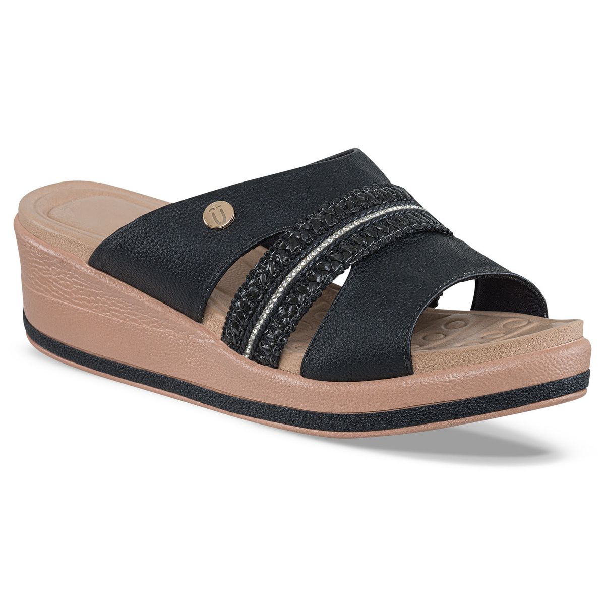 CROYDON - Sandalias Tacón Alfonsina Negro Croydon para Mujer