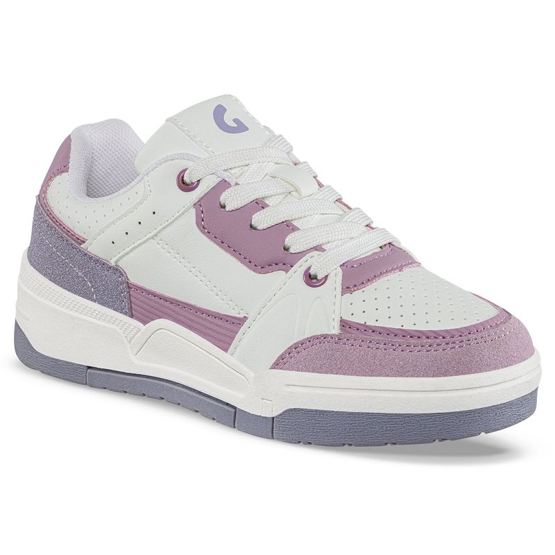 LOS GOMOSOS - Tenis Urbanos Bejix Blanco-Mora para Niña Los Gomosos