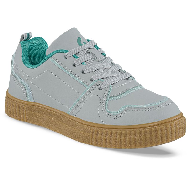 LOS GOMOSOS - Tenis Urbanos Zynora Gris para Niña Los Gomosos
