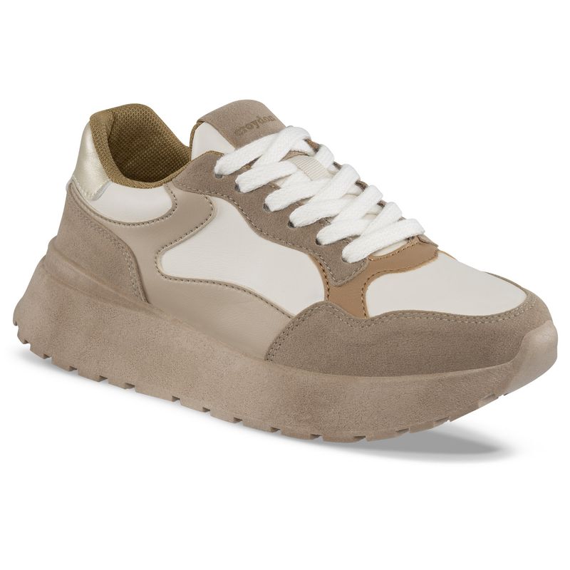 CROYDON - Tenis Urbanos Agatha Café para Mujer Croydon