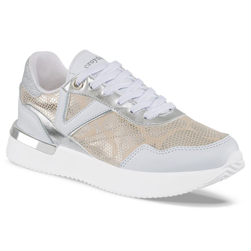 CROYDON - Tenis Urbanos Karli Plata para Mujer Croydon