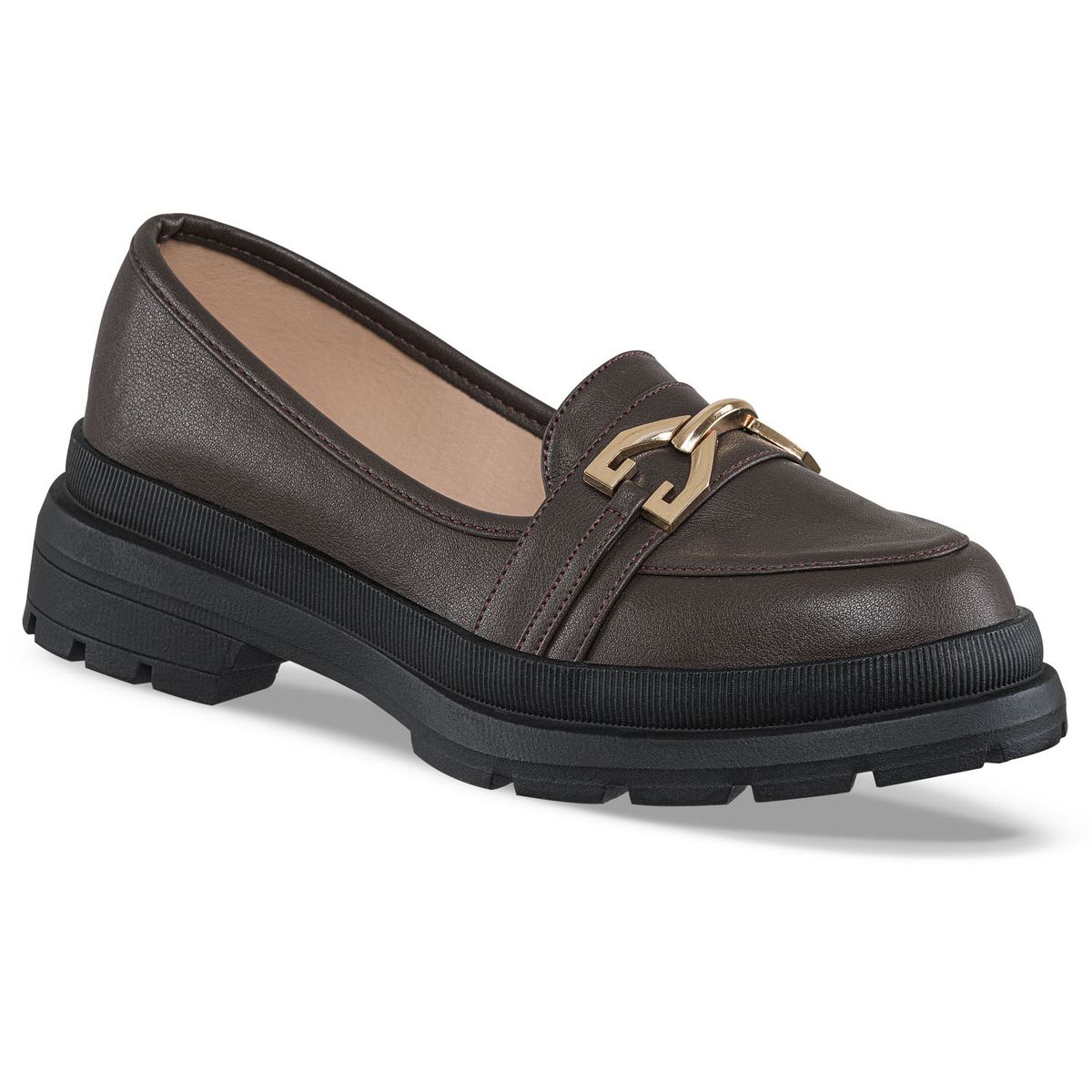 CROYDON - Mocasines Guillermina Café Croydon para Mujer