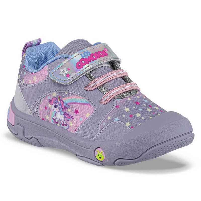 LOS GOMOSOS - Tenis Casuales Frozz Gris para Bebés Los Gomosos